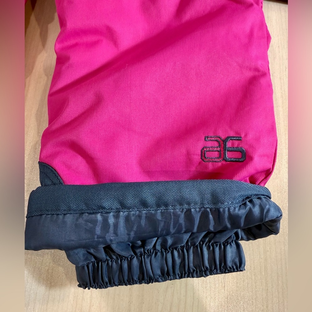 Arctix-Kids Bright Pink Ski Bib Overalls size 4T Adjustable straps,stretch waist - Picture 4 of 4